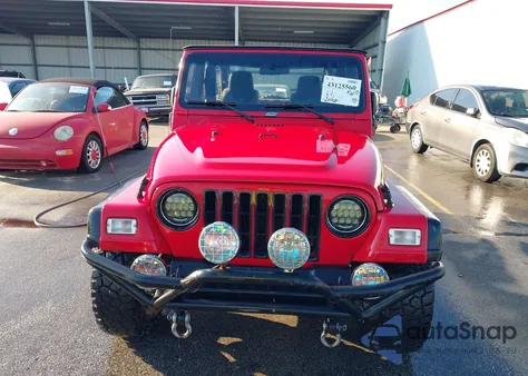 2005 Jeep Wrangler Sport из США, поврежденный, VIN 1J4FA49S55P313606